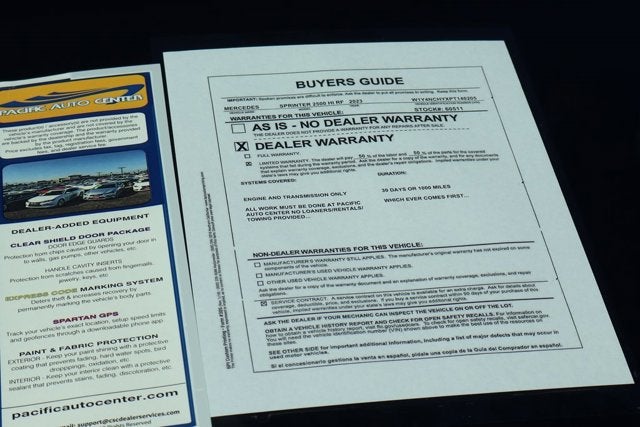 2023 Mercedes-Benz Sprinter 2500 Cargo 170 WB