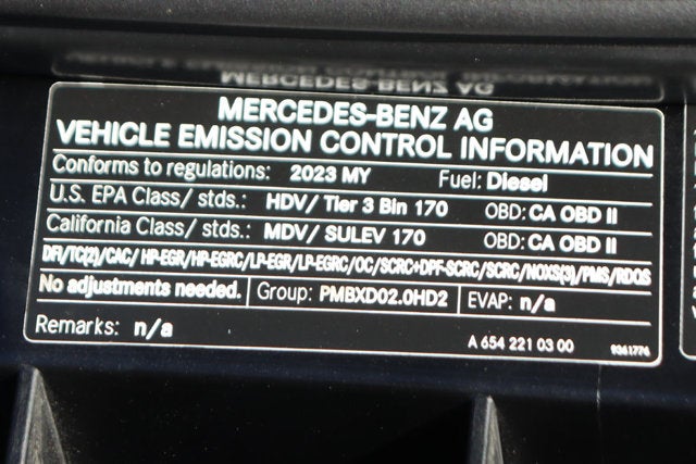 2023 Mercedes-Benz Sprinter 2500 Cargo 170 WB