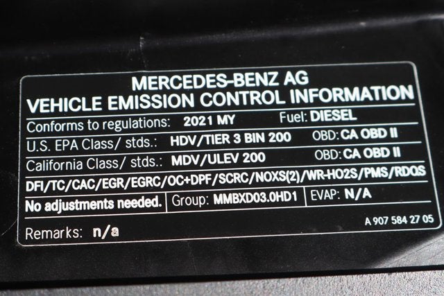 2021 Mercedes-Benz Sprinter 3500 Cargo 170 WB