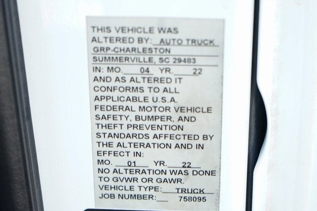 2022 Mercedes-Benz Sprinter 1500 Cargo Van 144 in. WB