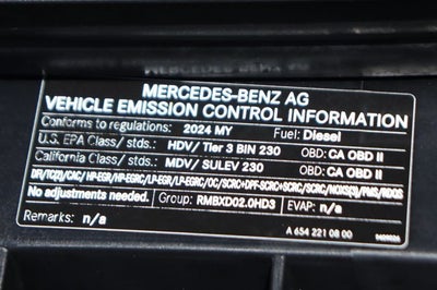 2024 Mercedes-Benz Sprinter 3500 Cargo 144 WB