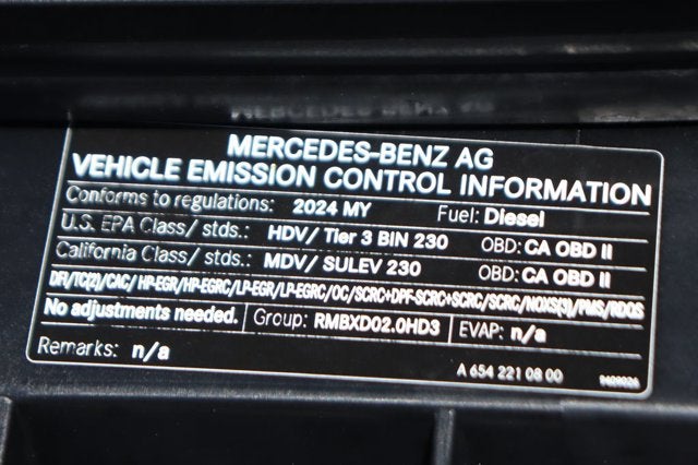 2024 Mercedes-Benz Sprinter 3500 Cargo 144 WB