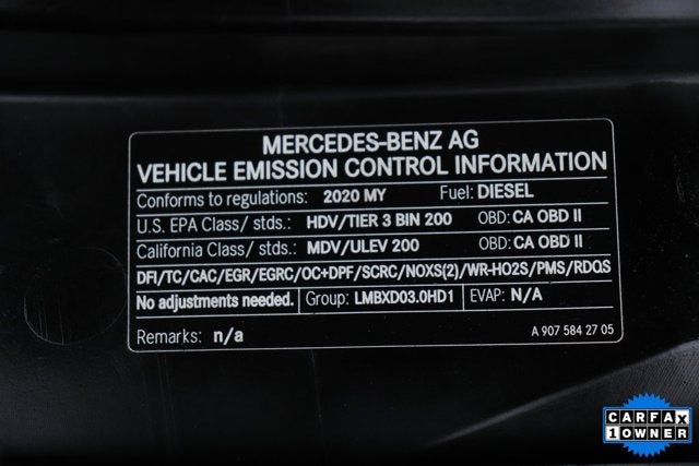 2020 Mercedes-Benz Sprinter 2500 Passenger 170 WB