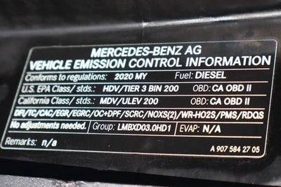 2020 Mercedes-Benz Sprinter 2500 Passenger 170 WB