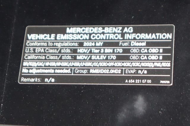 2024 Mercedes-Benz Sprinter 2500 Passenger 144 WB