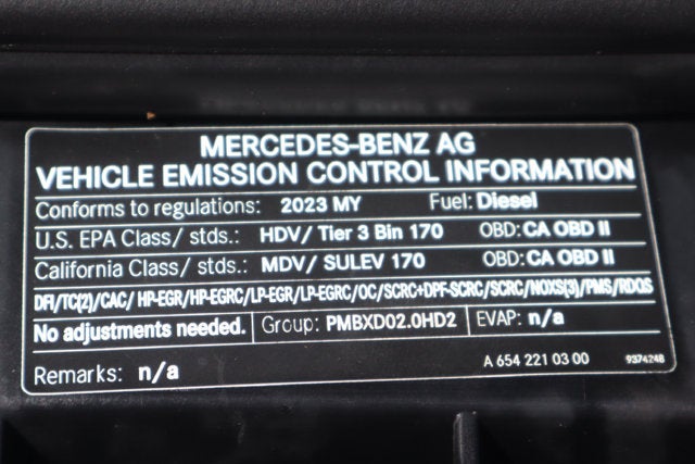 2023 Mercedes-Benz Sprinter 2500 Passenger 170 WB