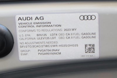 2023 Audi SQ8 4.0T Prestige