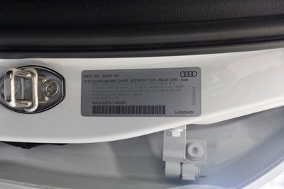 2018 Audi A3 Sedan 2.0T Premium Plus