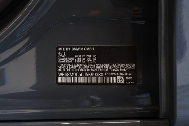 2018 BMW M3 Base