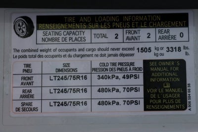 2016 Mercedes-Benz Sprinter 2500 Cargo 170 WB