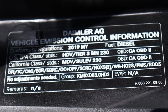 2019 Mercedes-Benz Sprinter 4500 Standard Roof V6