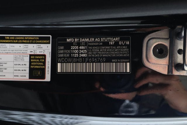 2018 Mercedes-Benz C-Class C 63 S AMG®
