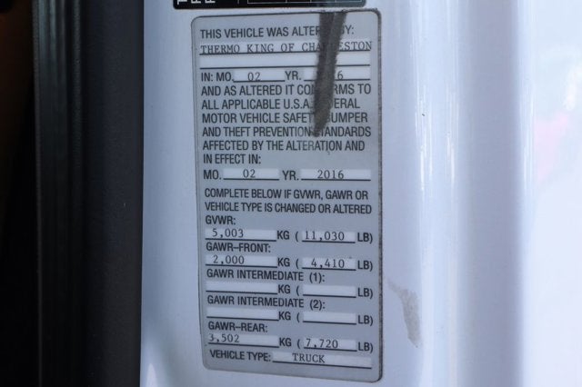 2016 Freightliner Sprinter 3500 High Roof