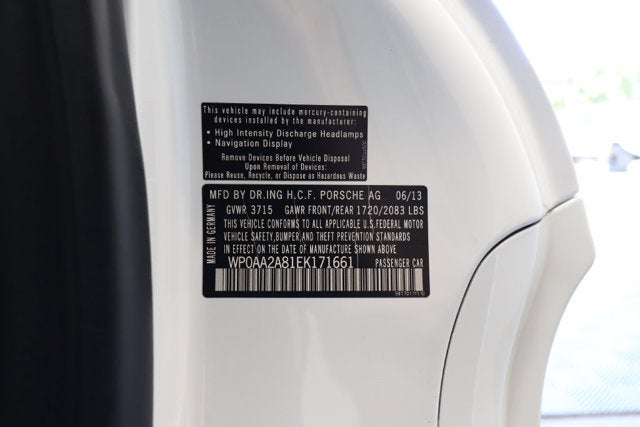 2014 Porsche Cayman Base