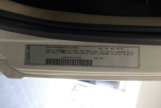 1997 Volkswagen Eurovan Campmobile