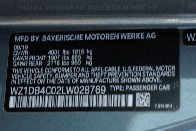 2020 Toyota Supra 3.0