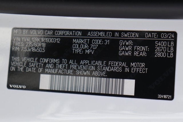 2024 Volvo XC60 B5 Core