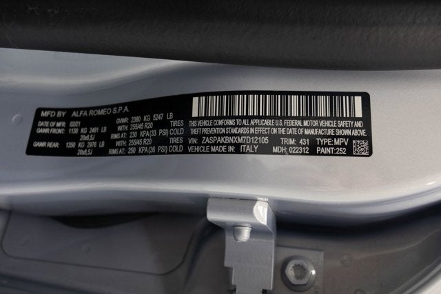 2021 Alfa Romeo Stelvio Ti